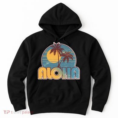 Vintage Retro Aloha  Hoodie