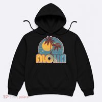 Vintage Retro Aloha  Hoodie thumb 0