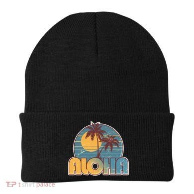 Vintage Retro Aloha  Beanie