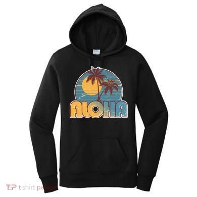Vintage Retro Aloha  Women's Hoodie