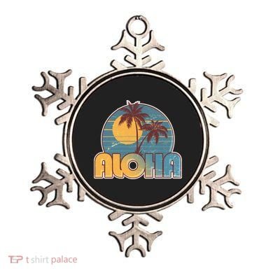 Vintage Retro Aloha  Ornament