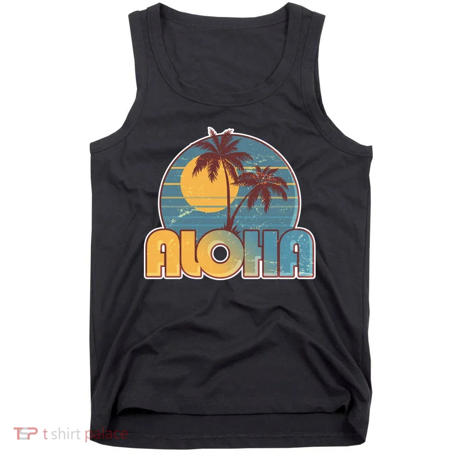 Vintage Retro Aloha  Tank Top