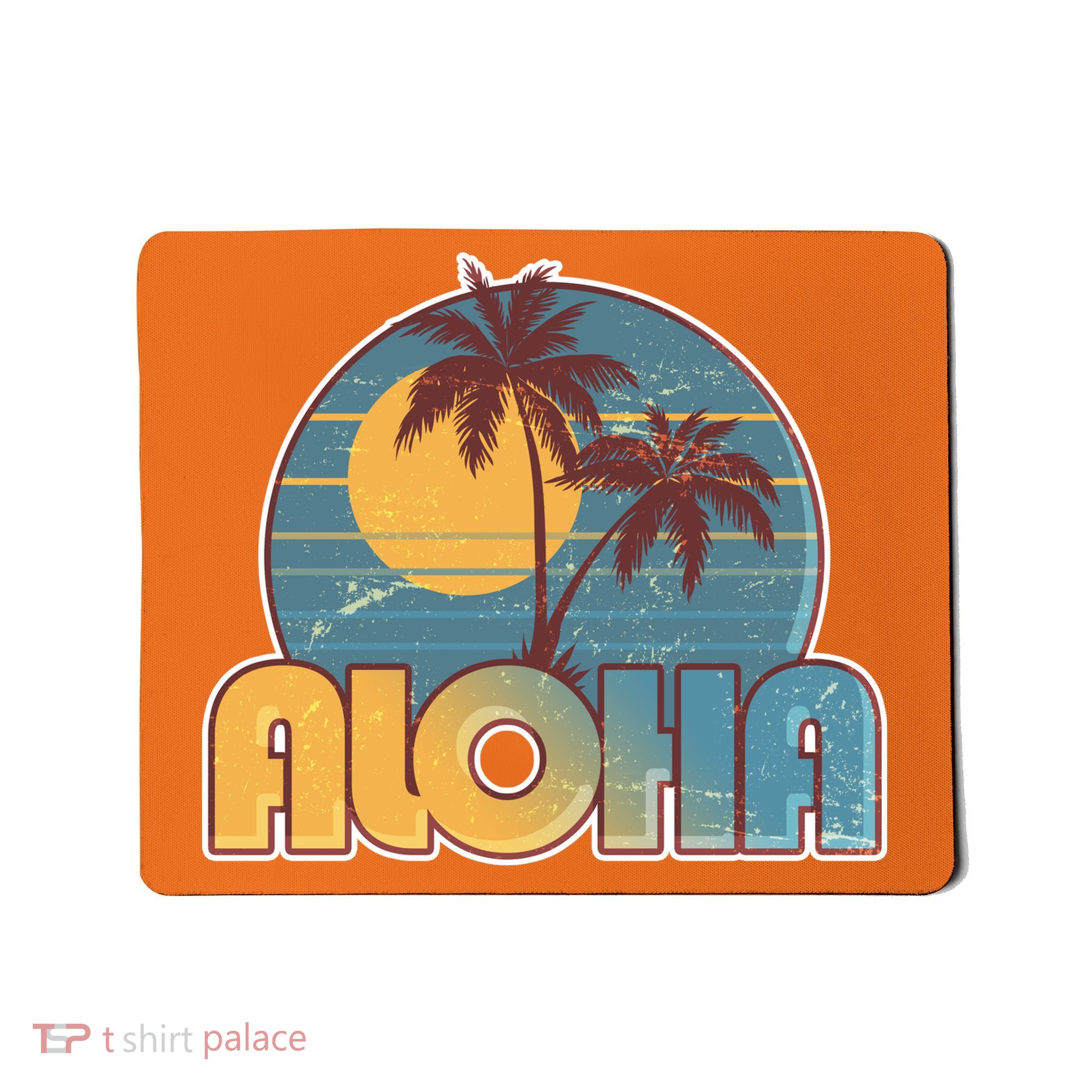 Vintage Retro Aloha  Mousepad