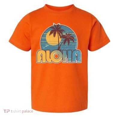 Vintage Retro Aloha  Toddler T-Shirt