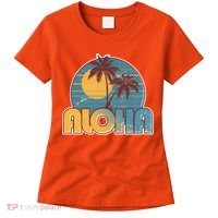 Vintage Retro Aloha  Women's T-Shirt thumb 0
