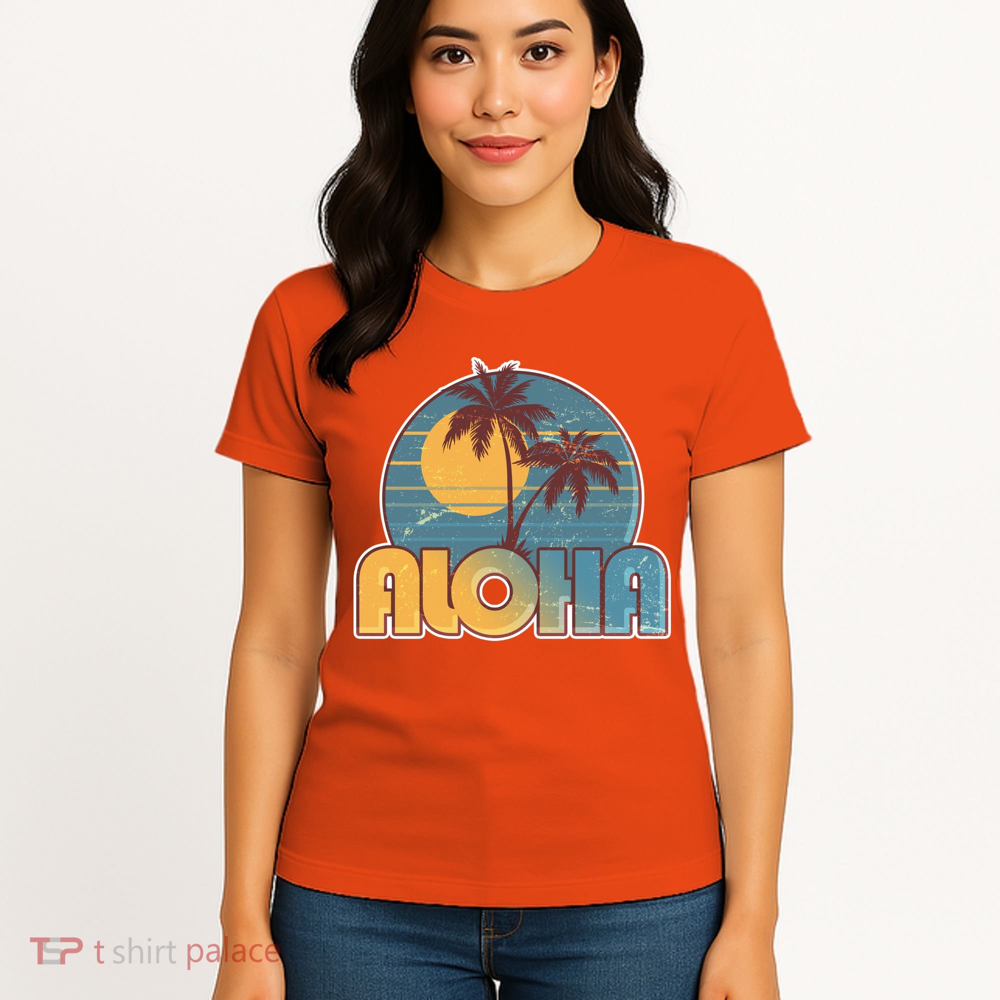 Vintage Retro Aloha  Women's T-Shirt