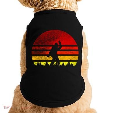 Vintage Retro Bigfoot Believe Doggie Tank