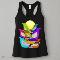 Vintage Retro Birds Women's Tank Top thumb 3