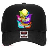 Vintage Retro Birds Hat thumb 0