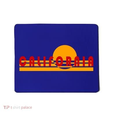 Vintage Retro California Simple Sinset Mousepad