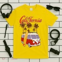 Vintage Retro California Surf Van T-Shirt thumb 5