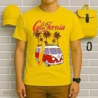 Vintage Retro California Surf Van T-Shirt thumb 6