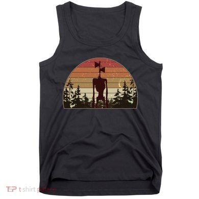 Vintage Retro Creepy Siren Head Tank Top