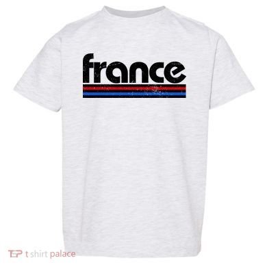 Vintage Retro France Logo Toddler T-Shirt