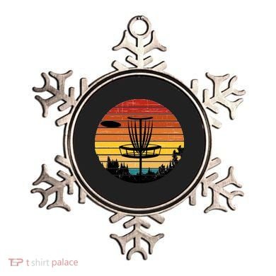 Vintage retro Frisbee Golf Ornament