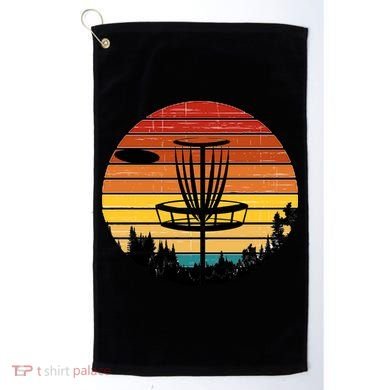 Vintage retro Frisbee Golf Golf Towel