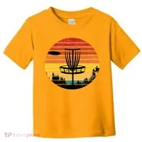 Vintage retro Frisbee Golf Toddler T-Shirt thumb 0