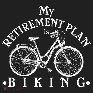 Vintage Retro My Retirement Plan Biking  Comfort Colors Heavyweight Long Sleeve T-Shirt