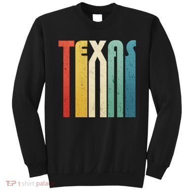 Vintage Retro Texas Sweatshirt