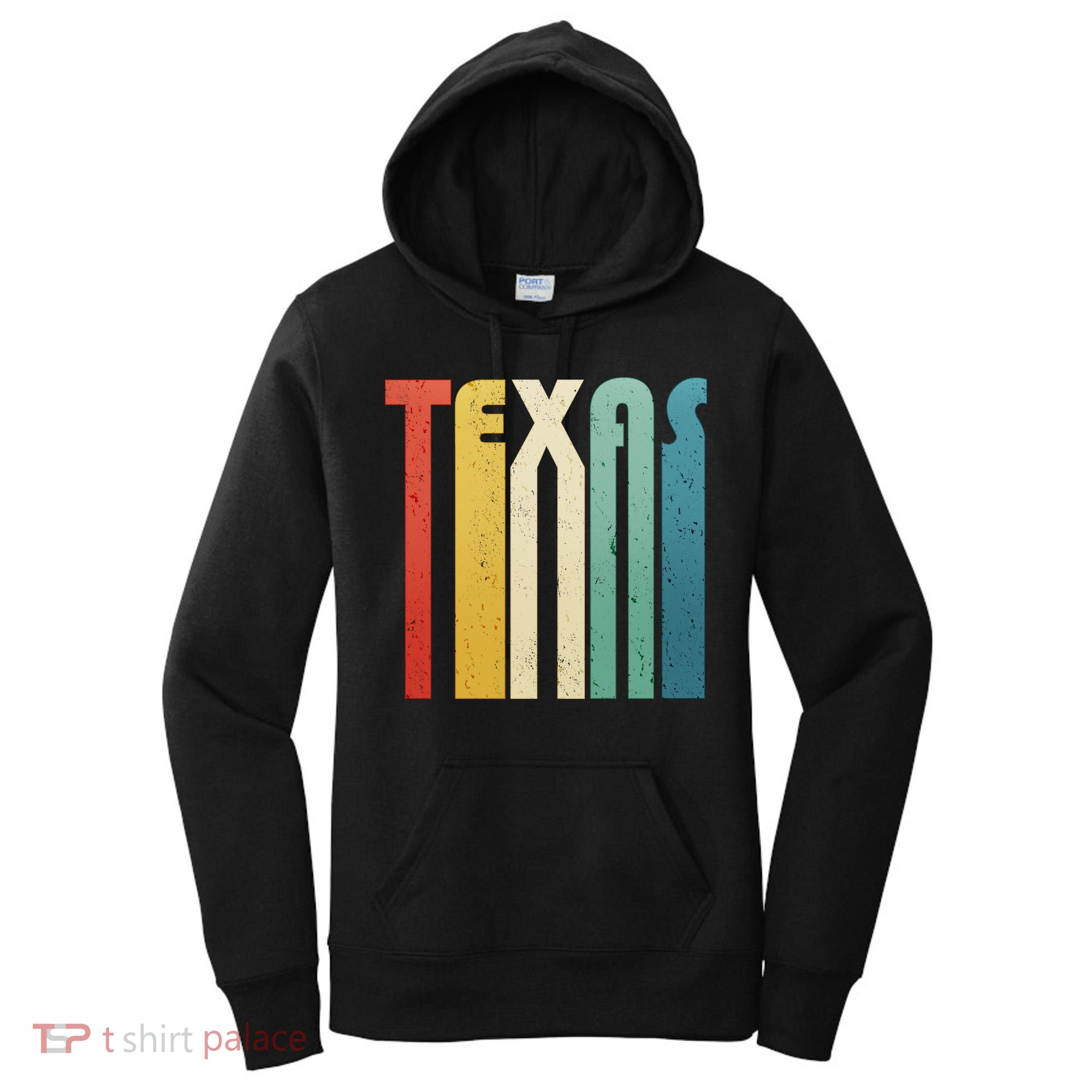 Vintage Retro Texas Women's Hoodie