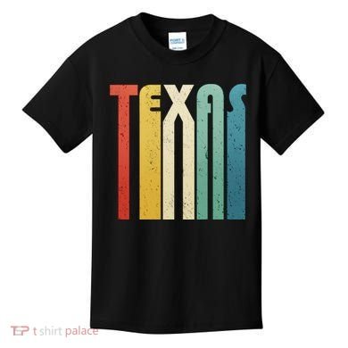 Vintage Retro Texas Kids T-Shirt