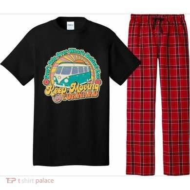 Vintage Retro VW Bus Keep Moving Forward Sunshine Pajama Set