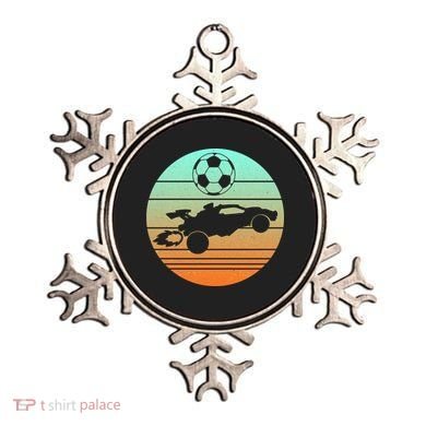 Vintage Rocket RC Soccer Car League Gamer Ornament