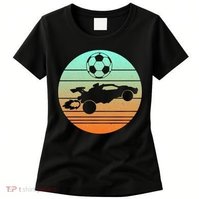 Vintage Rocket RC Soccer Car League Gamer Women's T-Shirt