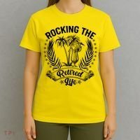 Vintage Rocking The Retired Life T-Shirt thumb 4