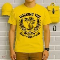 Vintage Rocking The Retired Life T-Shirt thumb 6