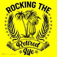 Vintage Rocking The Retired Life T-Shirt thumb 7