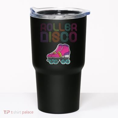 Vintage Roller Disco Skater Tumbler