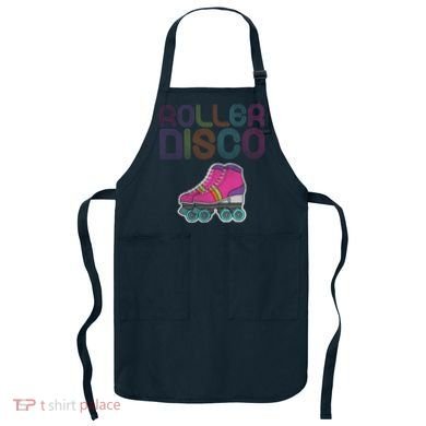 Vintage Roller Disco Skater Apron