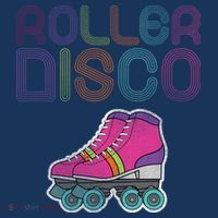 Vintage Roller Disco Skater T-Shirt thumb 7