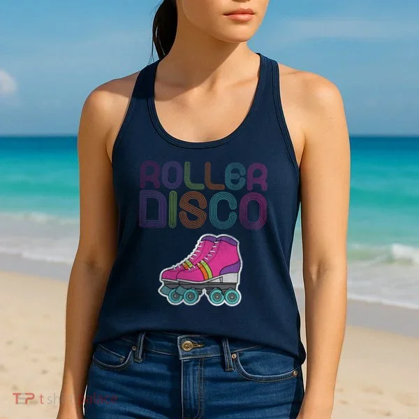 Vintage Roller Disco Skater Women's Tank Top