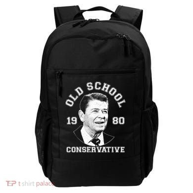 Vintage Ronald Reagan Old School Conservative Backpack