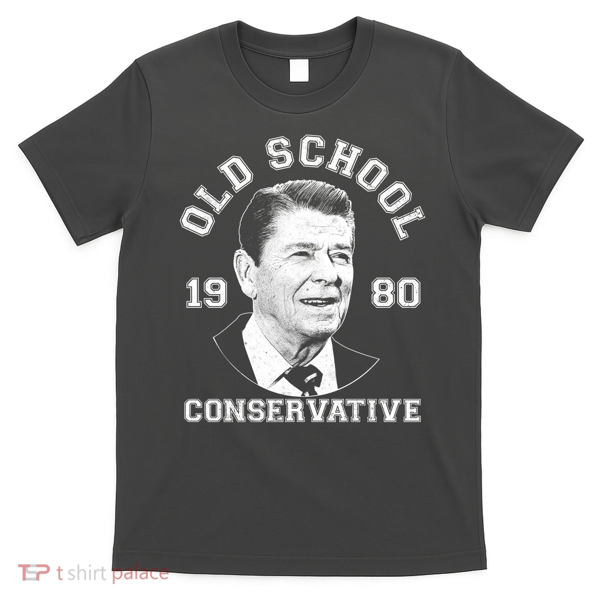 Vintage Ronald Reagan Old School Conservative T-Shirt