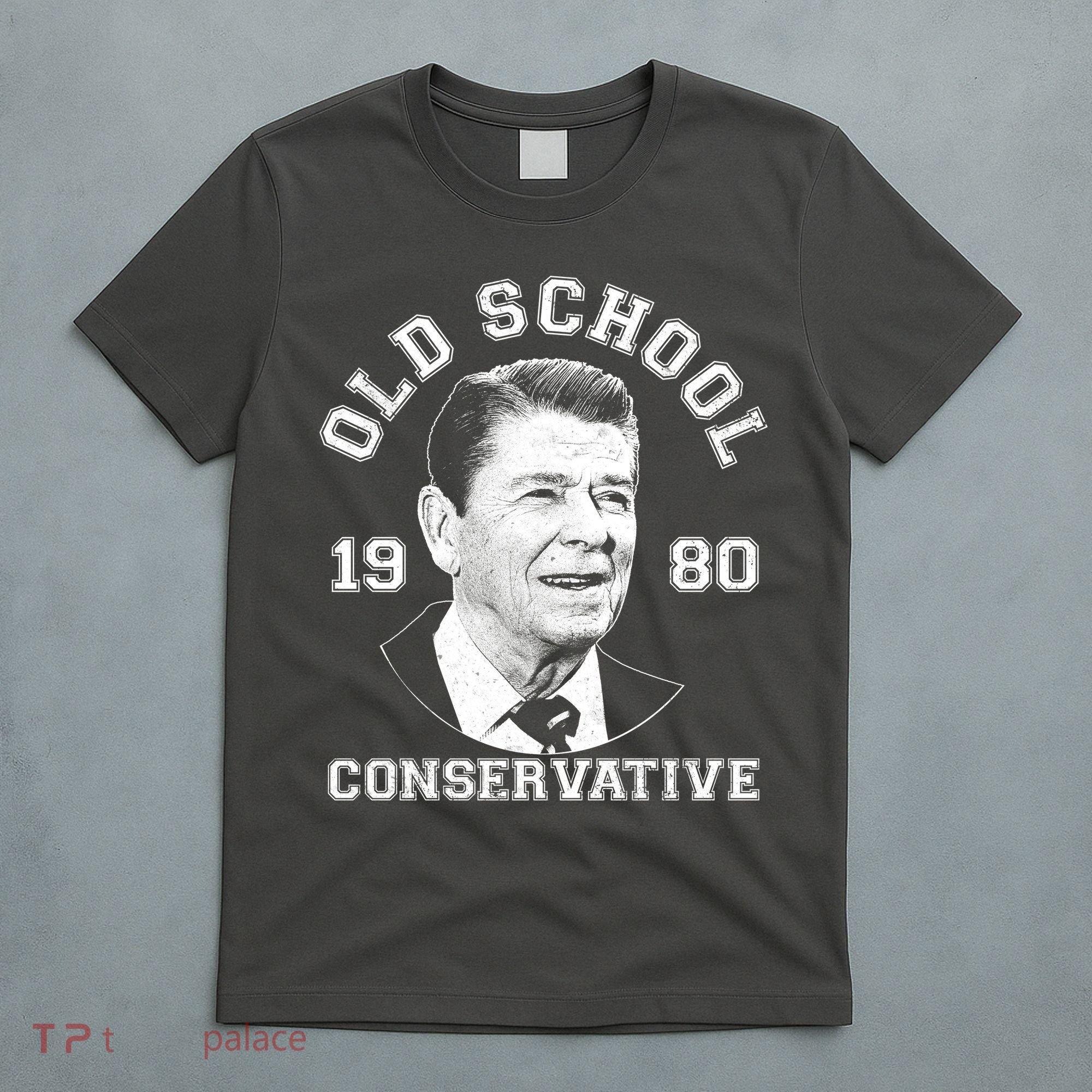 Vintage Ronald Reagan Old School Conservative T-Shirt