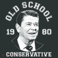 Vintage Ronald Reagan Old School Conservative T-Shirt thumb 7