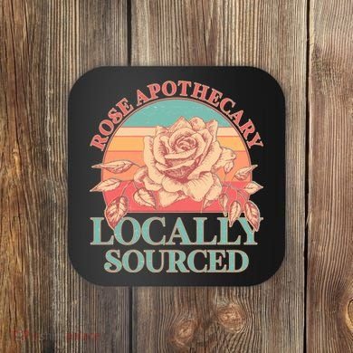 Vintage Rose Apothecary Locally Sourced Coaster
