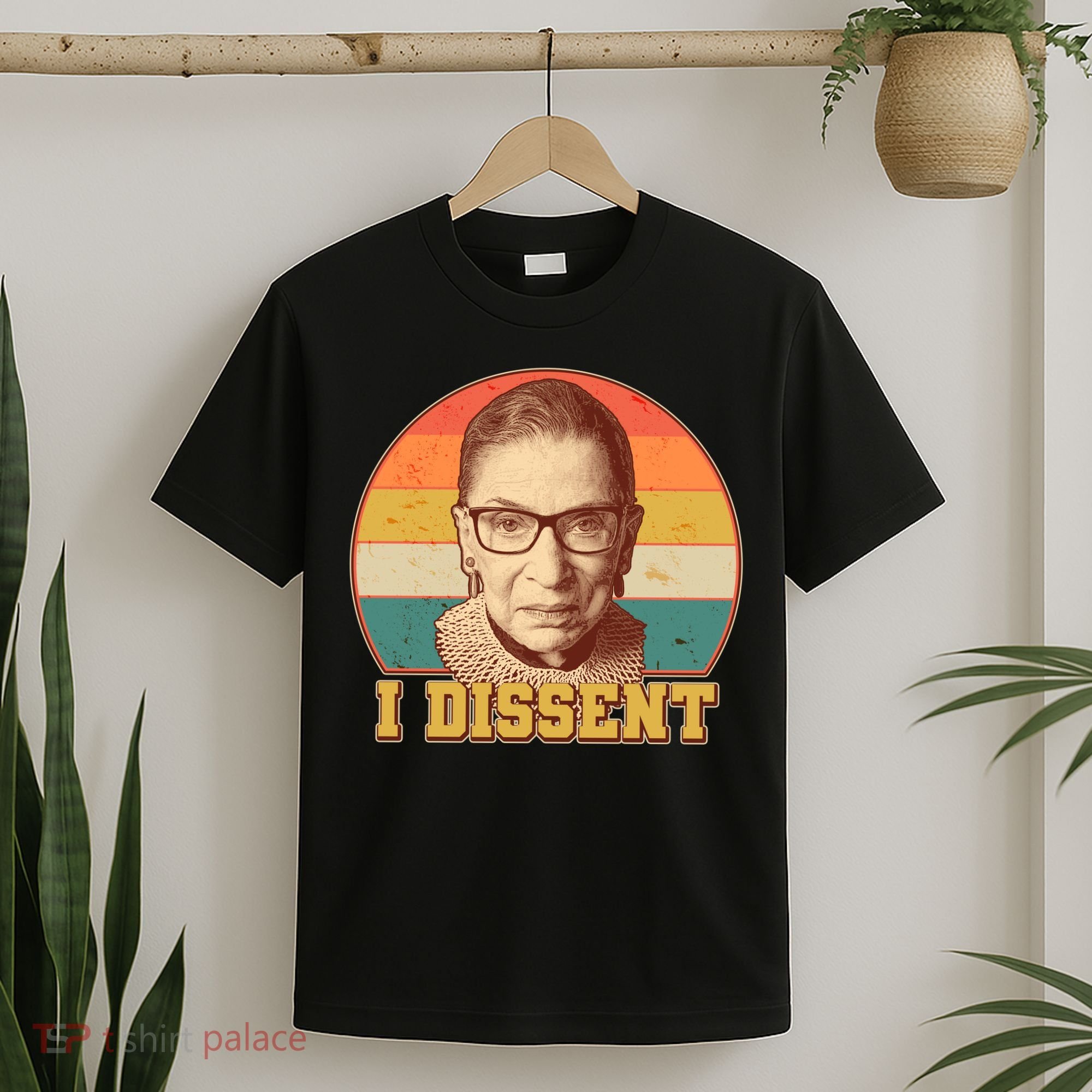 Vintage Ruth Bader Ginsburg I Dissent RBG Tribute T-Shirt