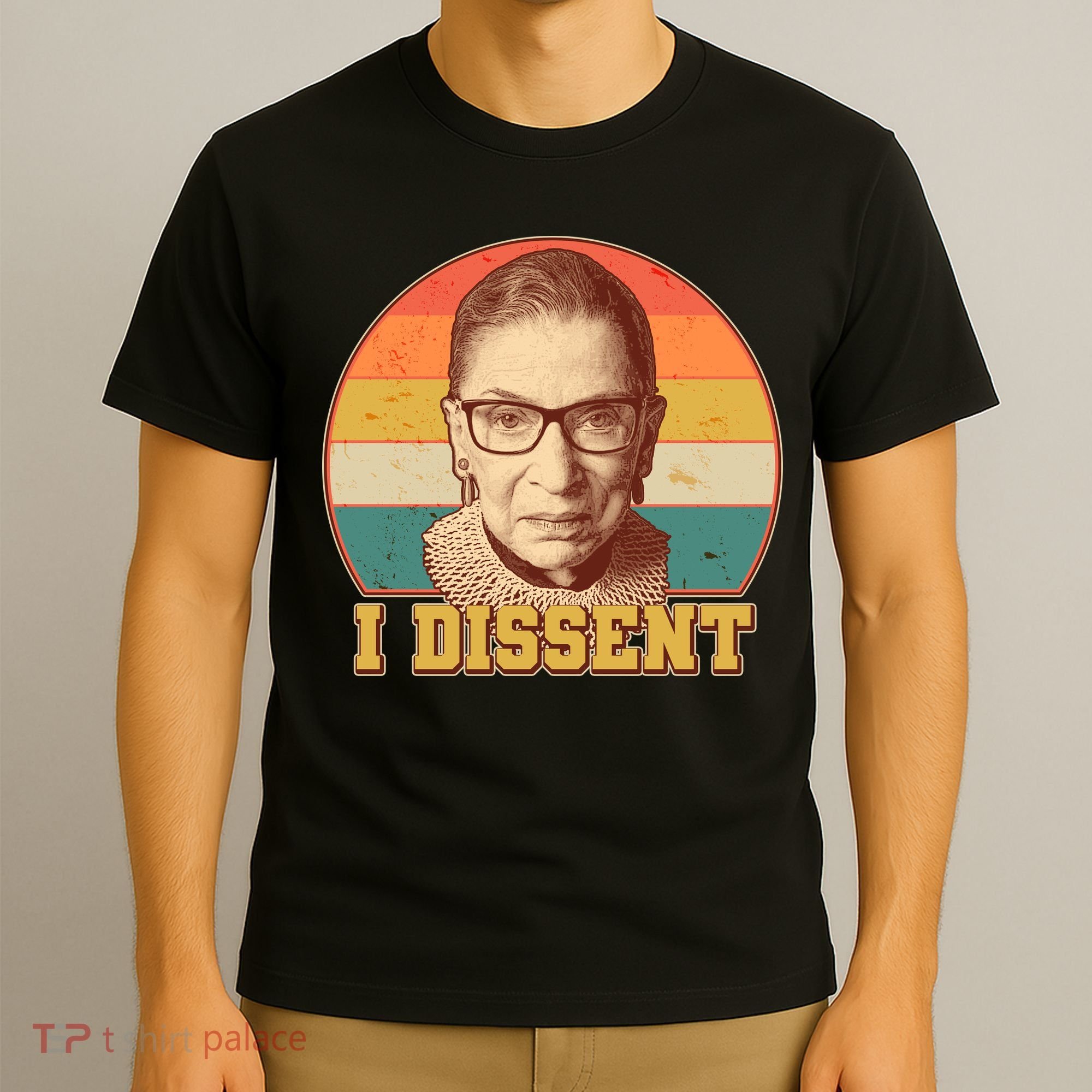 Vintage Ruth Bader Ginsburg I Dissent RBG Tribute T-Shirt