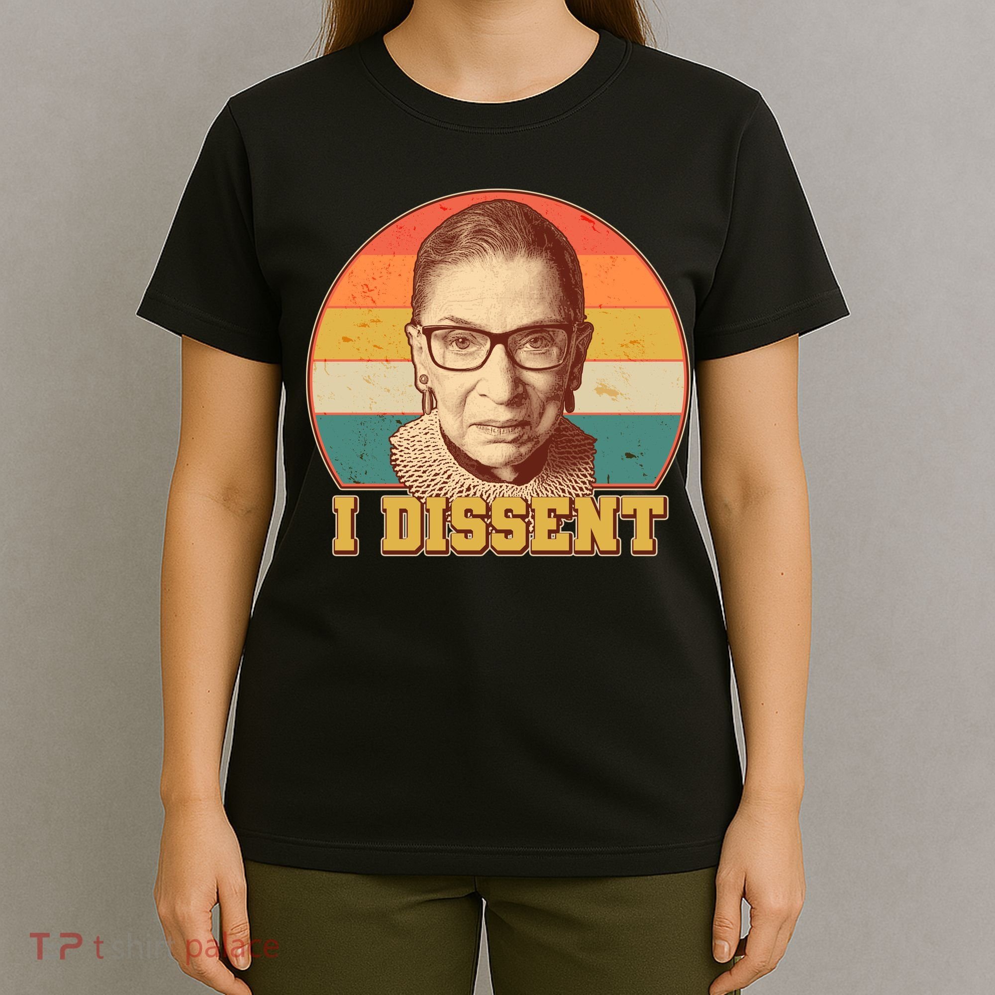 Vintage Ruth Bader Ginsburg I Dissent RBG Tribute T-Shirt