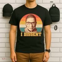 Vintage Ruth Bader Ginsburg I Dissent RBG Tribute T-Shirt thumb 6