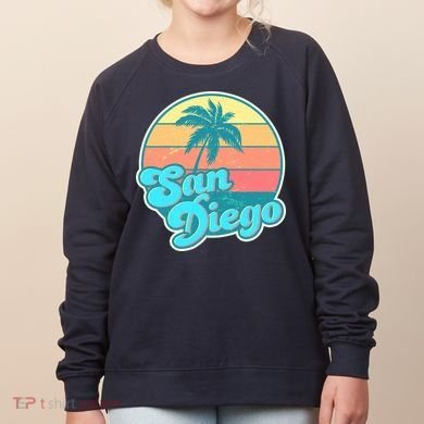 Vintage San Diego Sunset Women's Sweatshirt