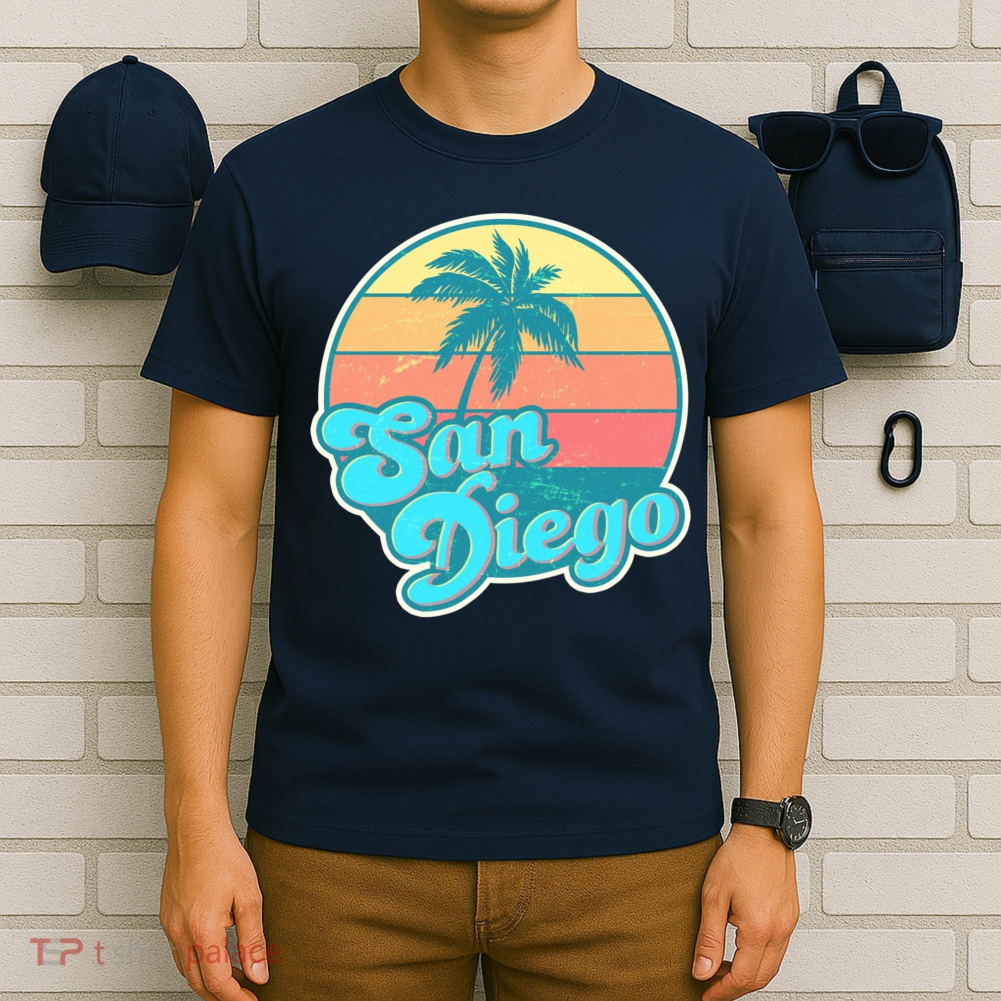 Vintage San Diego Sunset T-Shirt
