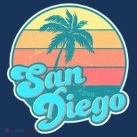 Vintage San Diego Sunset T-Shirt thumb 7