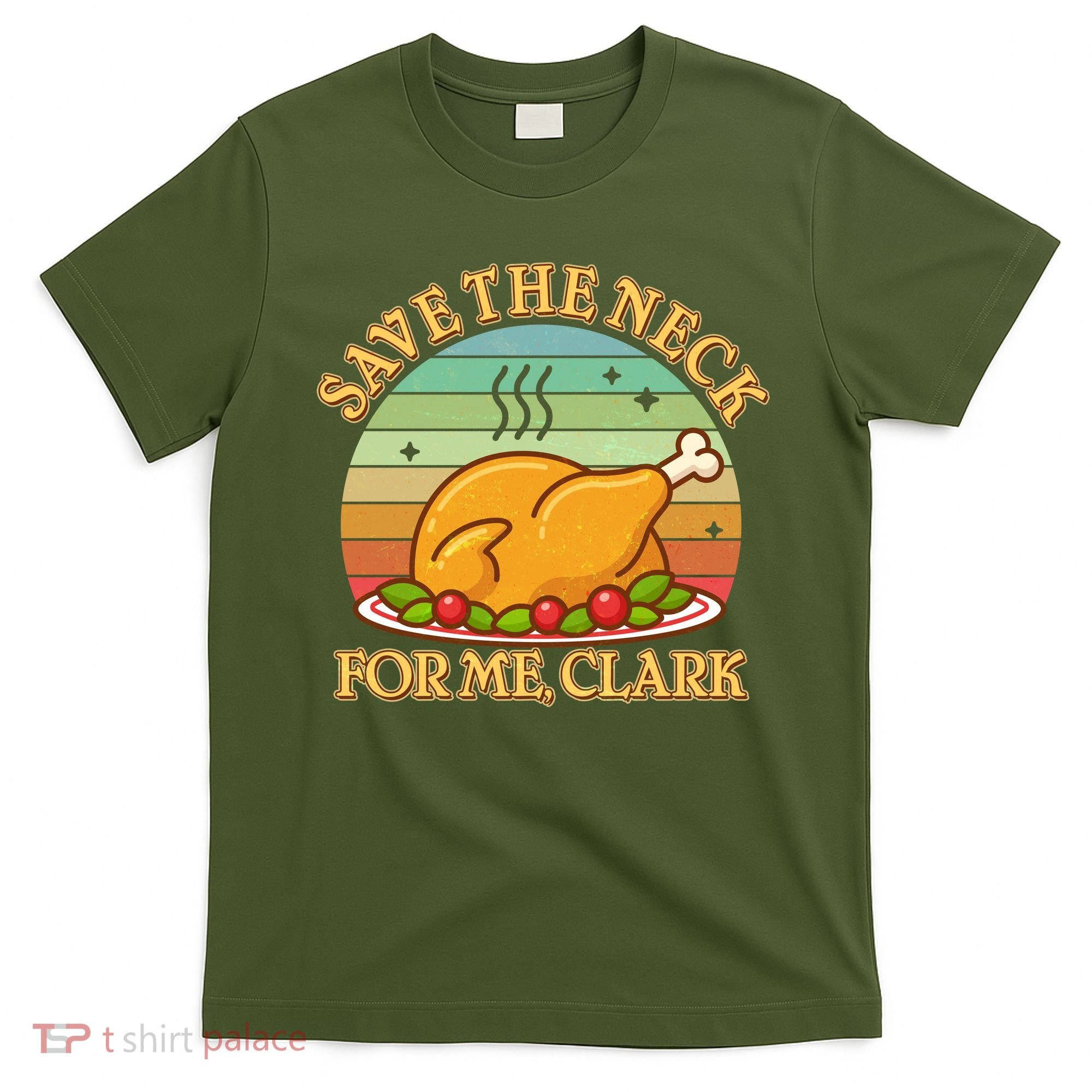 Vintage Save the Neck For Me Clark Christmas T-Shirt