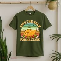 Vintage Save the Neck For Me Clark Christmas T-Shirt thumb 2