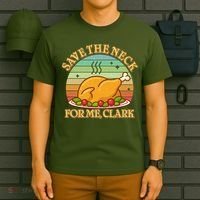 Vintage Save the Neck For Me Clark Christmas T-Shirt thumb 6